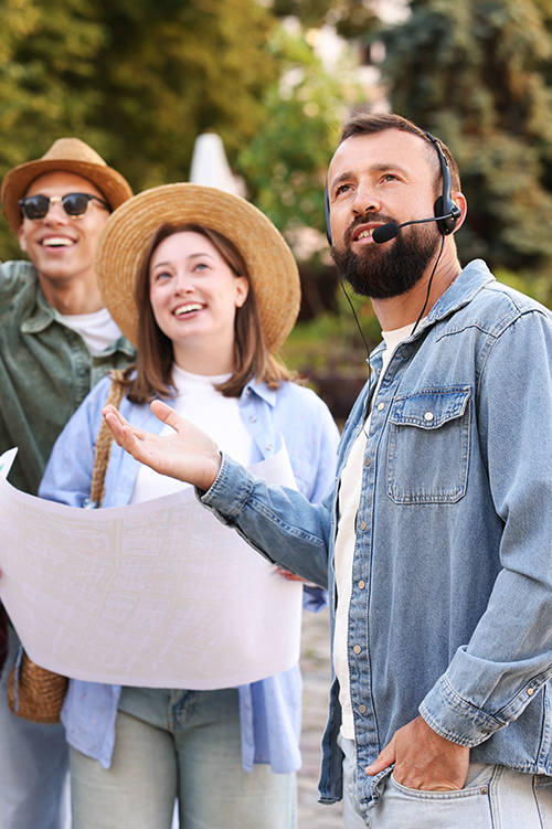 L’accompagnement par un guide